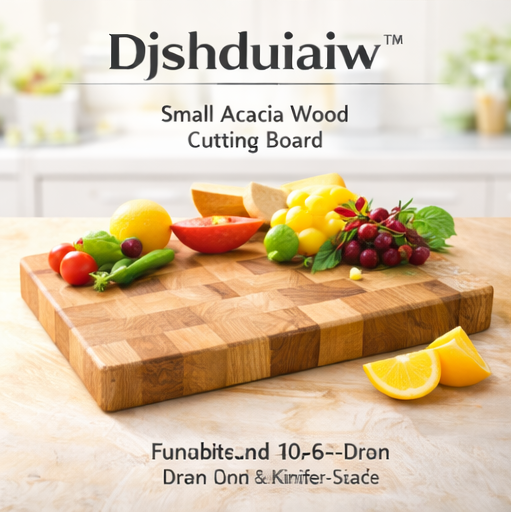 Djshduiaiw™ 6-Piece Silicone Kitchen Utensil Set with Acacia Wood Handles, Heat-Resistant Non-Stick Safe Cooking Tools, BPA-Free Premium Kitchen Gadgets for Pots & Pans